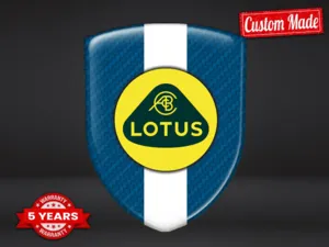 Lotus Emblemas Auto Resistentes Máximo Deportivos Chic